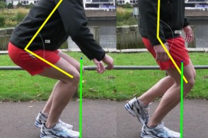 Good vs Bad Single Leg Squatting Form
