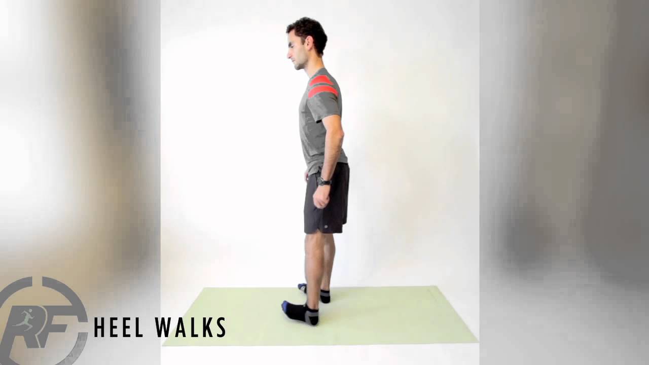 Shin Strengthening 'Heel Walk' Drill for Runners Revolution