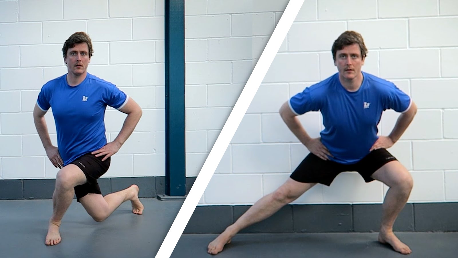 Single leg sales lateral lunge