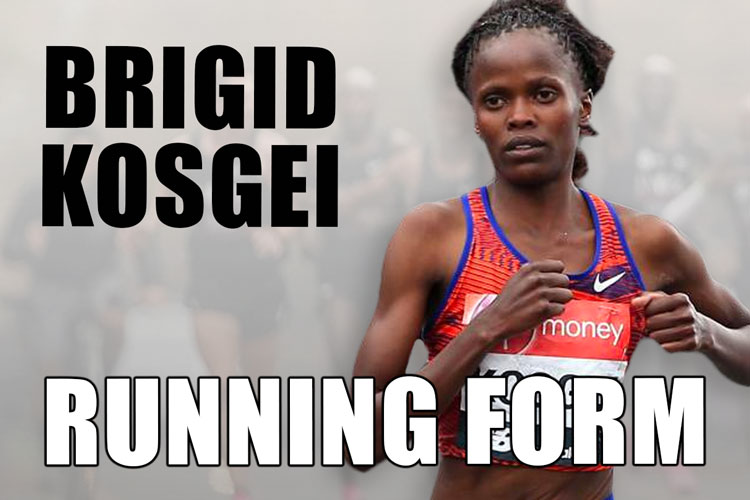 Brigid Kosgei Running Technique