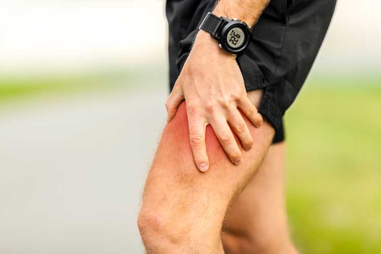 Running with a quad strain is it safe to run through 